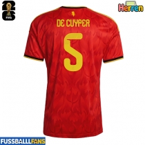 Belgien Maxim De Cuyper #5 Heimtrikot WM 2026 Kurzarm